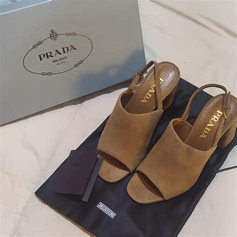 prada calzature donna camoscio.